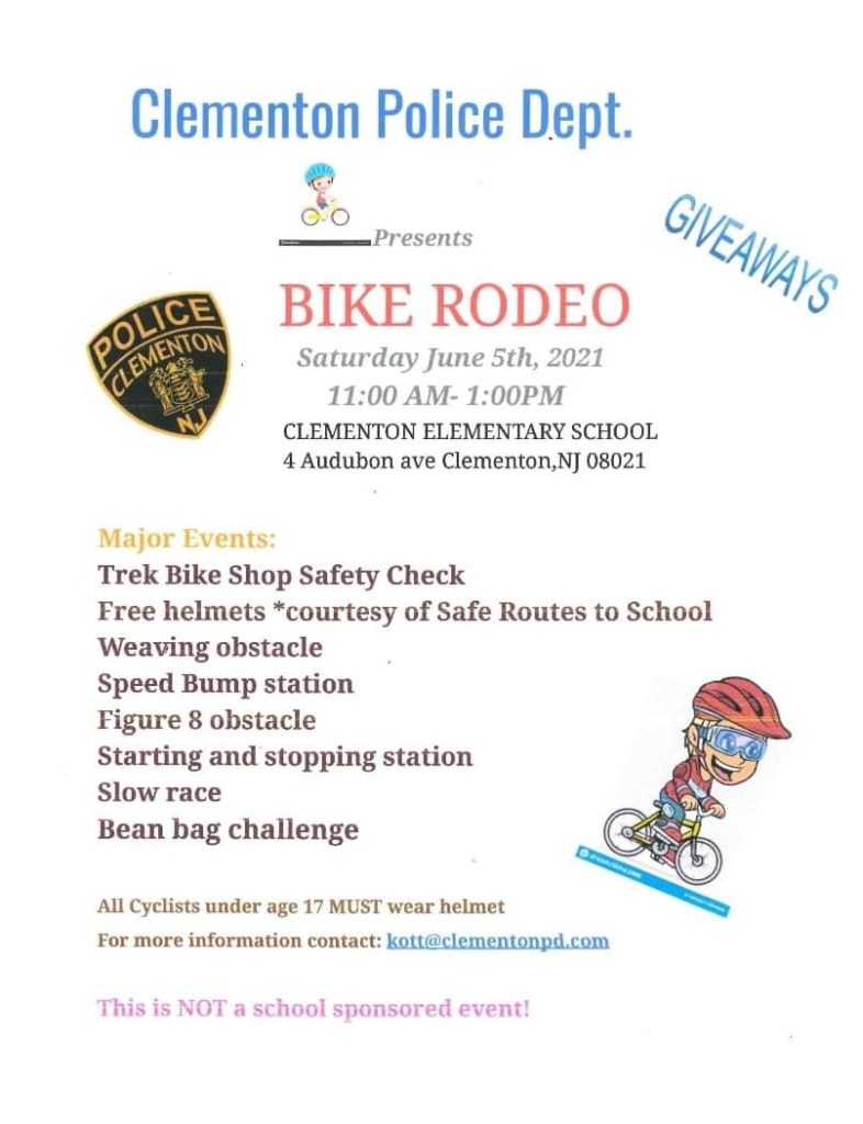 Bike rodeo flyer